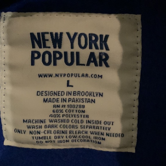 Super soft Royal Blue & Yellow St. Louis Zippered Hoodie - Picture 2 of 2